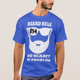 T-shirt Règle de la barbe 54 Non Écharpe Pas de problème 2