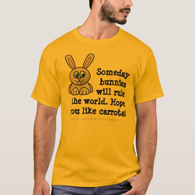 T-shirt Règle de lapins (Devant)