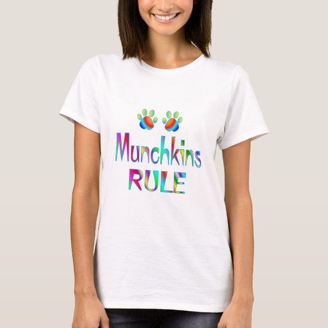 T-shirt Règle de Munchkins (Devant)