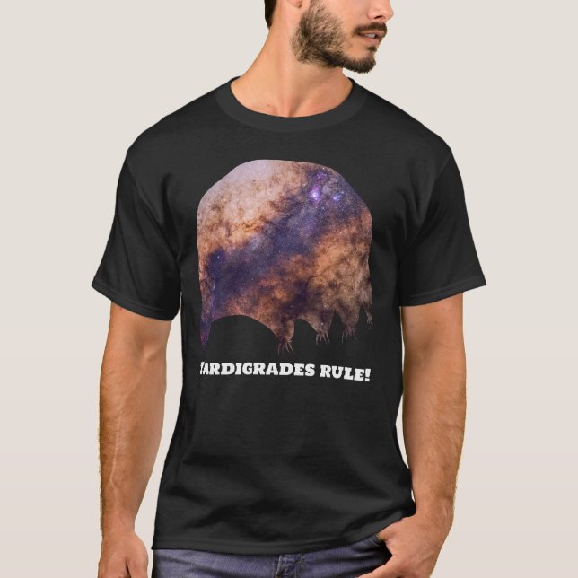 T-shirt Règle de Tardigrades (Devant)