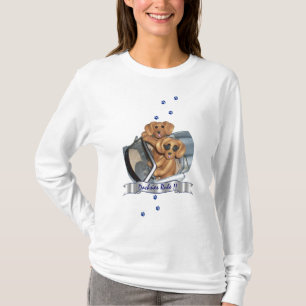 T-shirt Règle de teckels ! ! Longue chemise de douille d