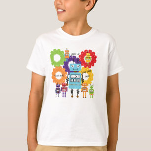 T-shirt Règle des robots