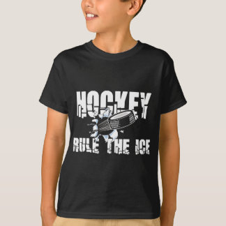 T-shirt Règle d'hockey la glace