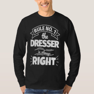 T-shirt Règle n° 1 la COIFFEUSE a toujours raison