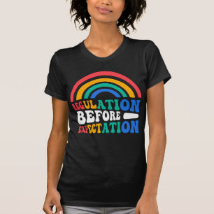 T-shirt Réglementation avant l'échéance