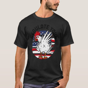 T-shirt Réglementer vos droits de reproduction du poulet F
