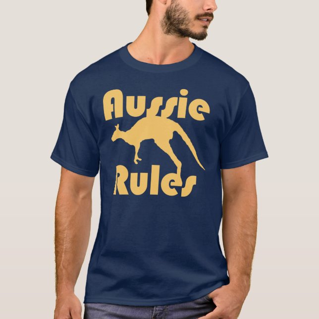 T-shirt Règles australiennes (Devant)