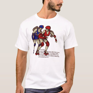 T-shirt Règles de Derby de rouleau : Dresseur