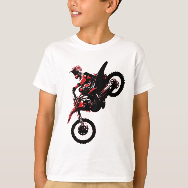 T-shirt Règles de motocross MX ! (Devant)