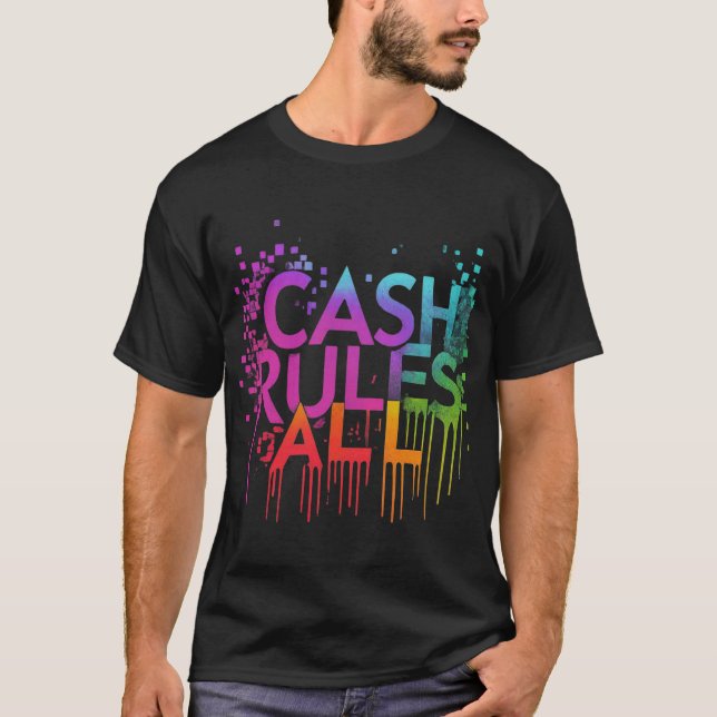 T-shirt Règles de trésorerie Toutes (Devant)