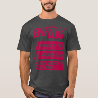 T-shirt Règles du Club de Fête de Fiançailles Fête de Fian