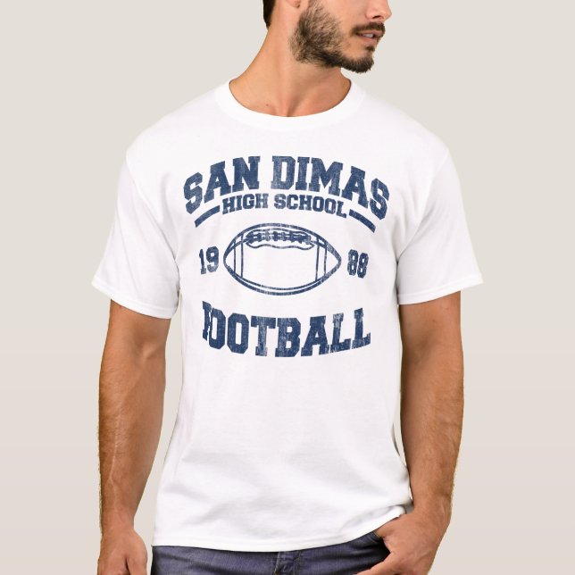T-shirt règles du football de lycée de San Dimas (Devant)