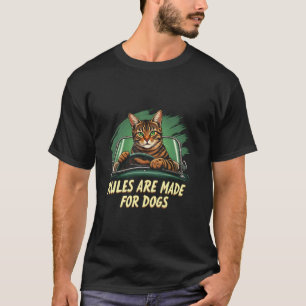 T-shirt Règles Sont pour les Chiens Drôle Conduire Amateur