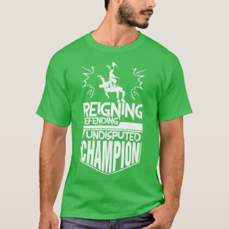 T-shirt Régnant Défendre le champion incontesté