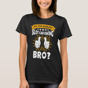 T-shirt Régulateur De Main De Voiture Slotrace Racing Trac