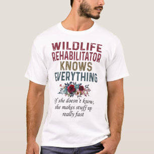 T-shirt Réhabilitateur de la faune Tout savoir