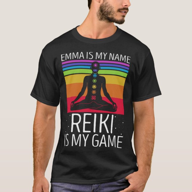T-shirt Reiki Mandala Quote for Reiki and Reiki Master  1 (Devant)