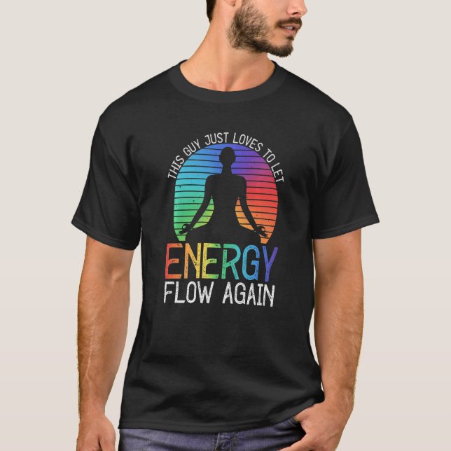 T-shirt Reikie Master Et Reiki Praticien Premium (Devant)