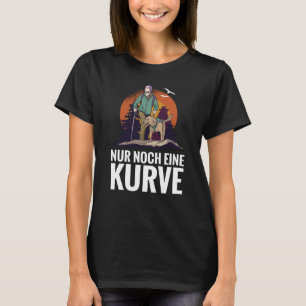 T-shirt Réimpression Juste une autre courbe Randonnée et e