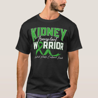 T-shirt Rein Transplant Guerrier de la maladie rénale pat