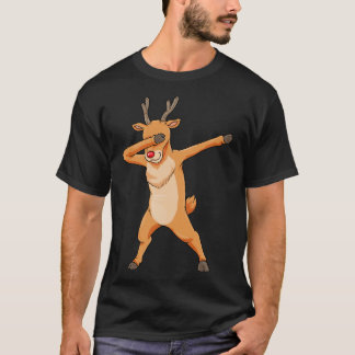 T-shirt Reindeer à Noël à la Danse Hip hop