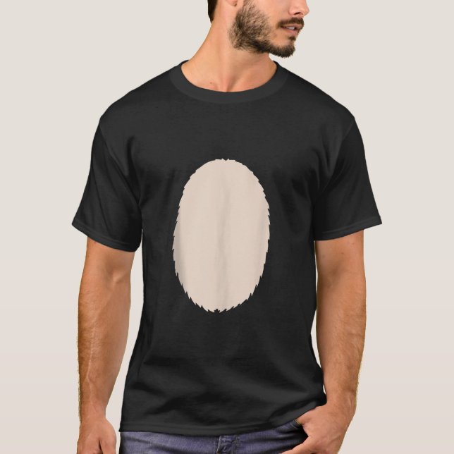 T-shirt Reindeer Belly Lazy Halloween Costume Cool Animal  (Devant)
