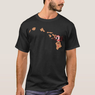 T-shirt Reindeer Hawaii Reindeer Antlers Antlers