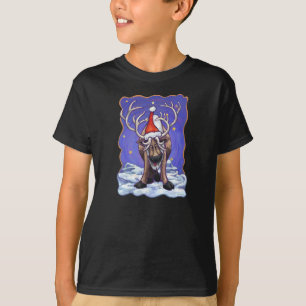T-shirt Reindeer Holiday