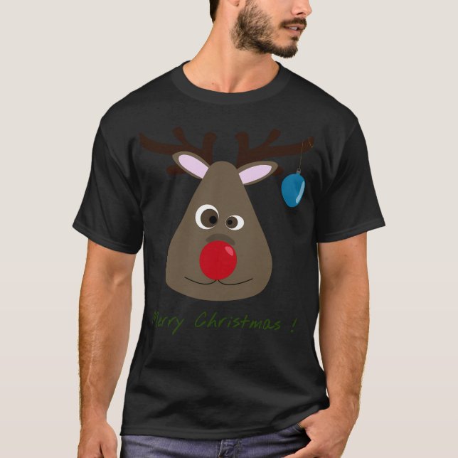 T-shirt Reinder de Noël (Devant)