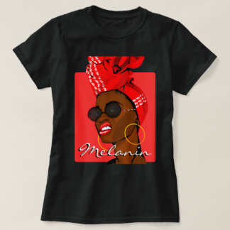 T-shirt Reine africaine Melanin