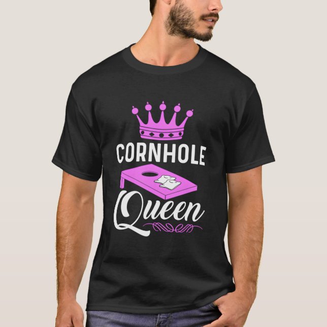 T-shirt Reine Cornhole (Devant)