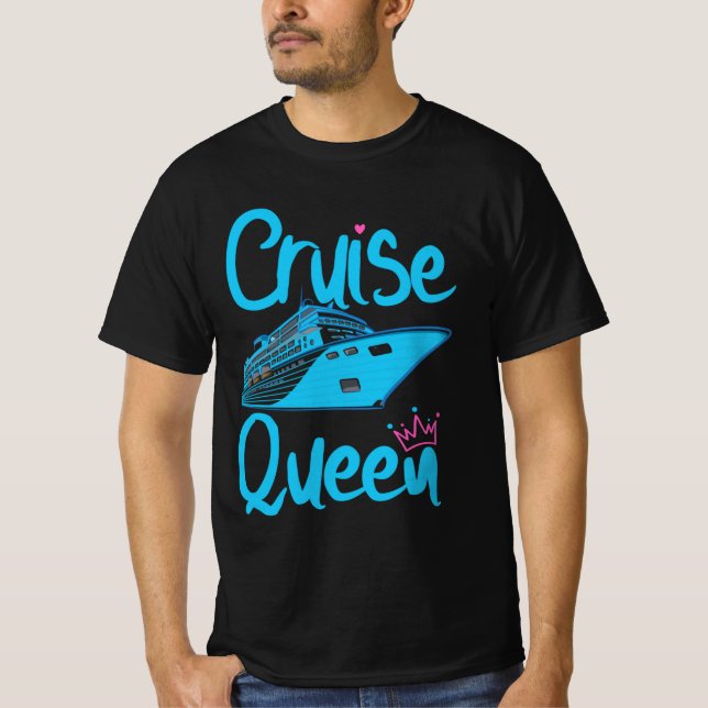 T-shirt Reine de croisière (Devant)