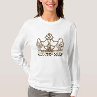 T-shirt Reine de dessus de pyjama de sommeil