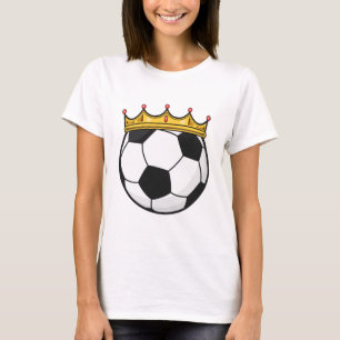 T-shirt Reine de la couronne de football