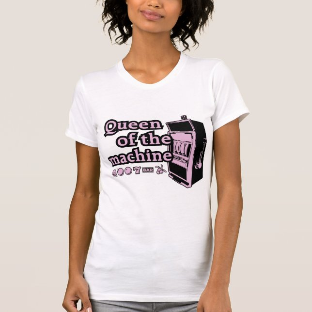 T-shirt Reine De La Machine (Devant)