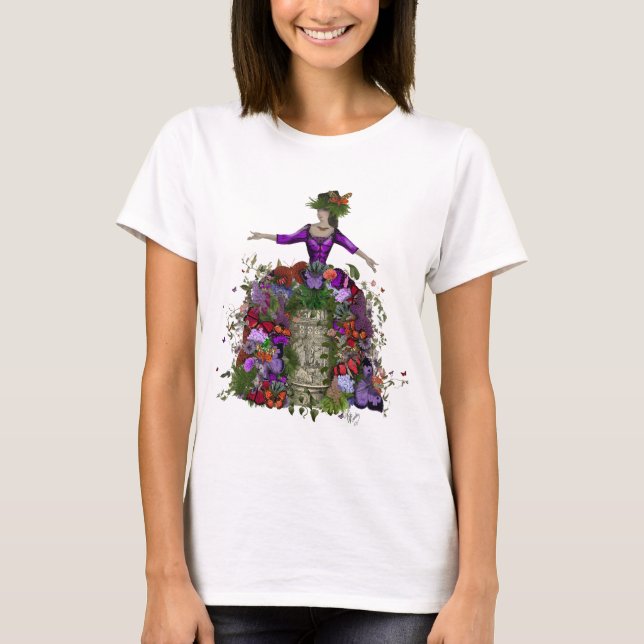 T-shirt Reine de la Maison des papillons (Devant)