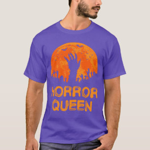 T-shirt Reine de l'horreur Fan de film effrayant Cri Main 