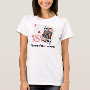 T-shirt Reine de nerf de boeuf de la chemise d'univers