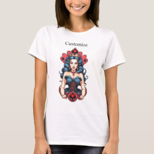 T-shirt Reine de Pique Thunder_Cove