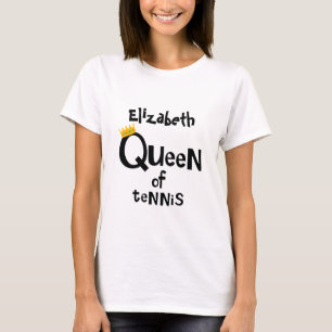 T-shirt Reine de Tennis