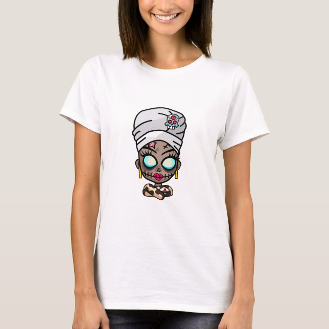 T-shirt Reine de vaudou (Devant)