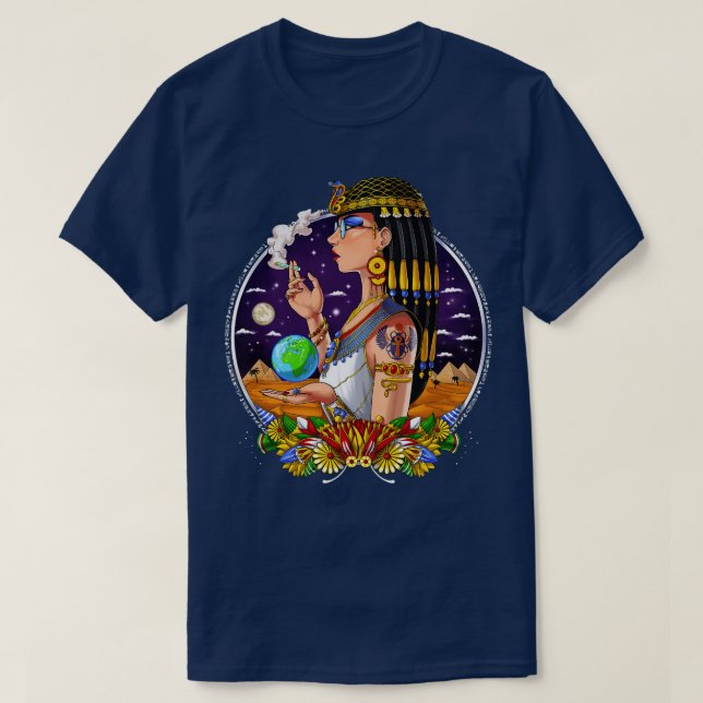 T-shirt Reine d'Égypte de Cléopatra (Design devant)