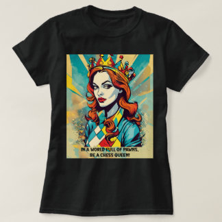 T-shirt Reine des échecs