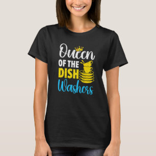 T-shirt Reine Des Plongeurs Profession De Lavage De Vaisse