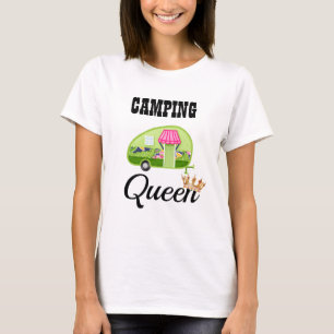 T-shirt Reine du camping
