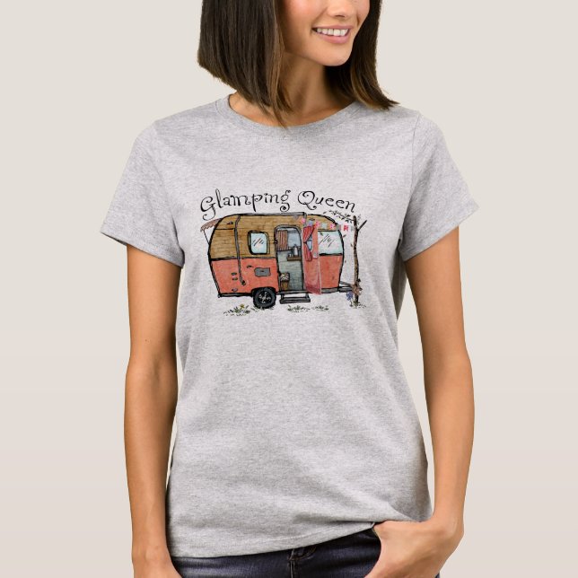 T-shirt Reine du flambeau (Devant)