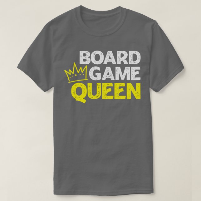 T-shirt Reine du jeu du conseil (Design devant)