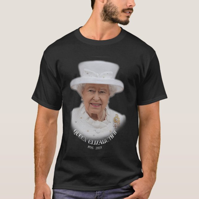 T-shirt Reine Elizabeth II (Devant)