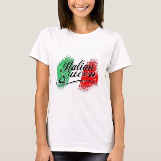 T-shirt Reine italienne (Devant)