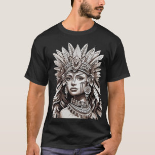 T-shirt Reine Majestic Aztèque